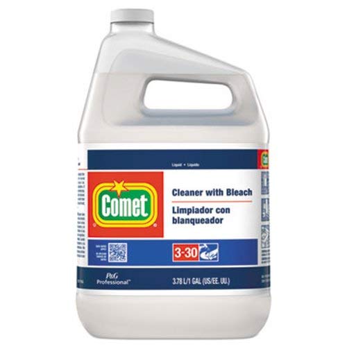 Comet 02291CT Cleaner with Bleach, Liquid, One Gallon Bottle, 3/Carton