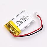 YDL 3.7V 300mAh 602030 Lipo battery Rechargeable Lithium Polymer ion Battery Pack with JST Connector
