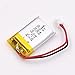 YDL 3.7V 300mAh 602030 Lipo battery Rechargeable Lithium Polymer ion Battery Pack with JST Connector