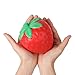 Strawberry Squishy Bundle with Bonus Random Mochi Squishy - Jumbo Slow Rising Cute (4.7 inch) - Kawaii Stress Relief Toy