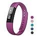 LETSCOM Fitness Tracker, Fitness Tracker Watch with Slim Touch Screen and Wristbands, Wearable Activity Tracker as Pedometer Sleep Monitor for Android and Ios