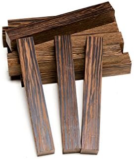 Wenge 7/8 Inch Exotic Wood Pen Blanks - 3 Pack