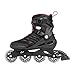 Rollerblade Zetrablade Skate - 4x80mm/84A Wheels - SG 5 Performance Bearings - Black/Red - US Men's 9 (27.0)