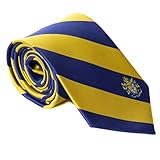 Sigma Alpha Epsilon Fraternity Necktie Tie Greek Formal Occasion Standard Length Width SAE (Stripped Crest Necktie)