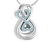 Casket Etcetera Love You Infinity Cremation Urn Necklace