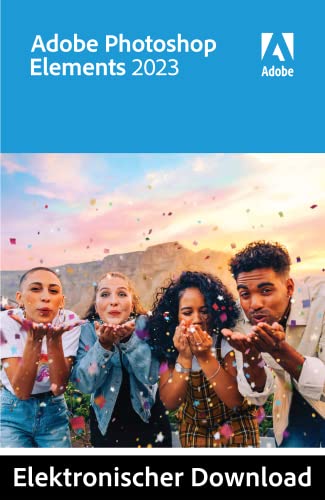 Adobe Photoshop Elements 2023 | 1 Gerät | 1 Benutzer | PC Aktivierungscode per Email