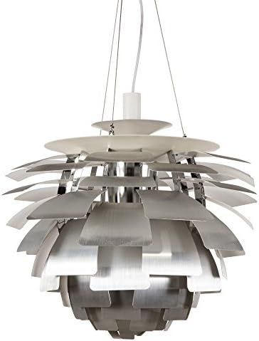 The PH Artichoke Pendant - Brushed Silver