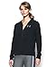 Under Armour Women's Favorite Fleece 1/2 Zip, Black/White, X-Small
