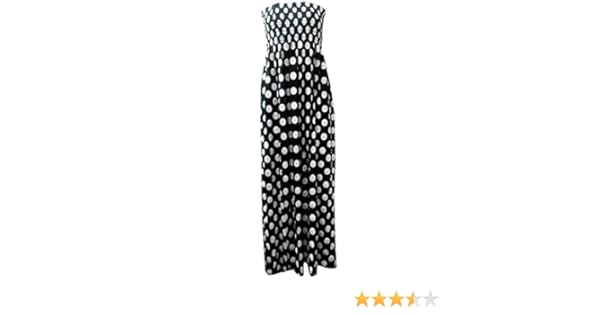 Zj Clothes Womens Plus Size Polka Dot Print Sheering Maxi Dress At
