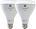 GE Lighting Reveal HD LED 11-watt (65-watt Replacement), 650-Lumen R30 Light Bulb with Medium Base, 2-Pack