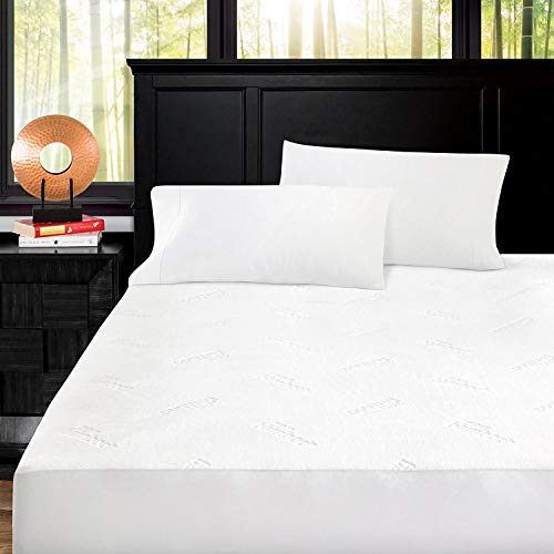 Zen Bamboo Mattress Encasement Lab Tested Premium Waterproof, Cool