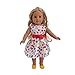 Luckdoll Doll Accessories 10Pcs Colorful Shoes Fit 18inch American Girl Doll
