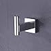 KES Bathroom Towel Hook No Drill Coat Hook Wall Mounted Square Robe Hook SUS 304 Stainless Steel Polished Finish, A2260DG