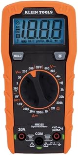Klein Tools MM325 Digital Multimeter 600V AC/DC Voltage Tester Battery view 12