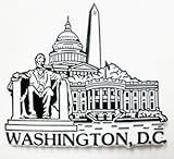 Washington D.C. United States Medium Fridge Magnet