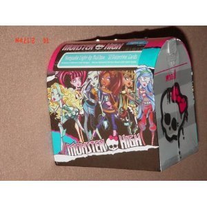 Monster High Doll Valentine 32 Cards in Keepsake Valentines Light-Up Mailbox