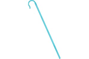 Servllcell Shepherd Staff Prop,Plastic Shepherd Hook Staff Stick Cane Costume Accessory,Halloween Staff Cosplay