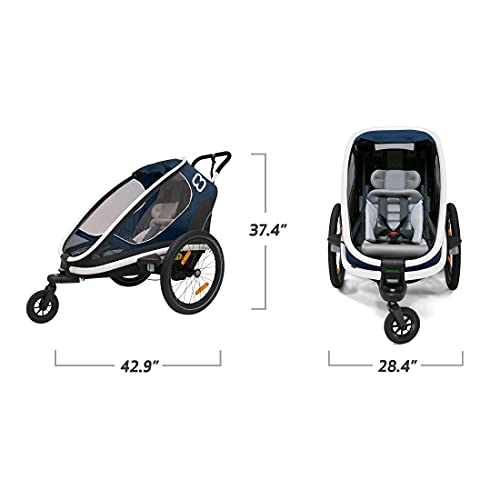 Hamax Outback One Seat Reclining MultiSport Child Bike Trailer