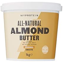 Smooth Almond Butter, Natural Almond Butter (1000g) Smooth