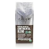 Allegro Coffee Organic Continental Blend Ground Coffee 2, 12oz bags