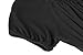 Meaneor Women's Stonewashed Rayon Embroidered Dress Calliope Corset Style Dress Black L