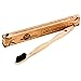 Bamboo Toothbrush with Charcoal Infused Bristles - 100% Biodegradable by 32Roots