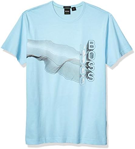 hugo boss blue tshirt