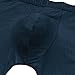 DAVID ARCHY Men's 3 Pack Ultra Soft Micro Modal Boxer Briefs with Fly Drop Needle Style Boxers (M, Navy Blue)