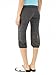 Alternative Womens Eco-Jersey Crop Pants Large Eco Black