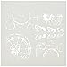 Crafters Workshop CRAFTERS WORKSHOP Template, 6 by 6-Inch, Specimens