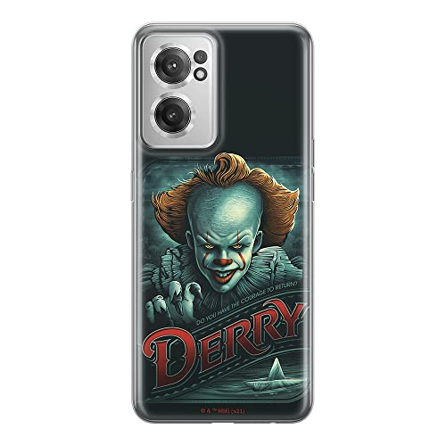 ERT GROUP Handyhülle für Oneplus Nord CE 2 Original und offiziell Lizenziertes Horror Muster It 021 optimal an die Form des Handy angepasst, hülle aus TPU