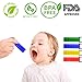 Sensory Chew Necklace for Boys and Girls with Autism, ADHD, Oral Motor Teething & Biting Needs - Silicone Chewy Necklace Sticks Tubes for Kids (4 Pack)