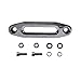 Extreme Max 5600.3096 MAGNA Polished Aluminum Universal ATV / UTV Hawse Fairlead for Synthetic Rope, SILVER