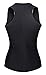 SHAPERX Women Neoprene Hot Sweat Sauna Suit Waist Trainer Vest Adjustable Waist Trimmer Belt Weight Loss Tank Top,SZ8012-Black-L
