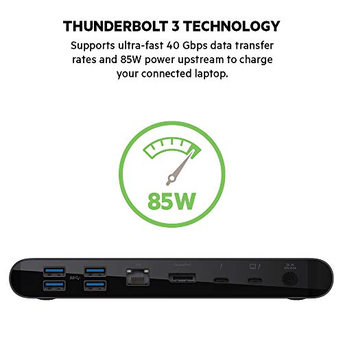 Belkin Thunderbolt 3 Dock Pro w/ Thunderbolt 3 Cable USBC Hub USB