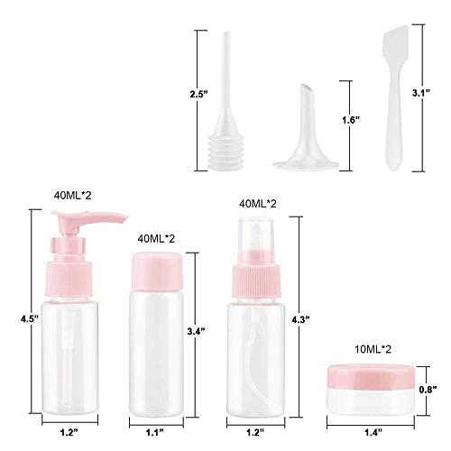 Vitog-Travel-Bottles-Kit-TSA-Approved-Leak-Proof-Portable-Toiletry-Containers-Set-Clear-BPA-Free-PET-Cosmetic-Containers-for-Lotion-Shampoo-Cream-Soap-Set-of-11
