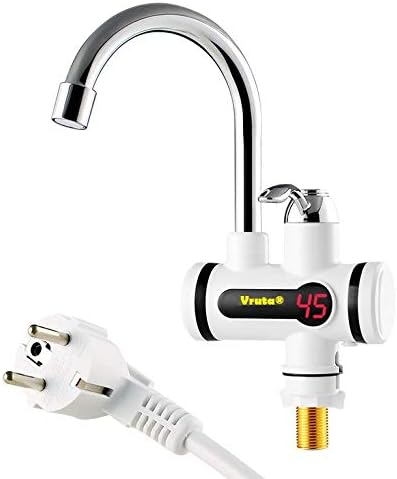 Sonani Instant Heating Digital Water Tap Wall Mounted Stainless Steel
