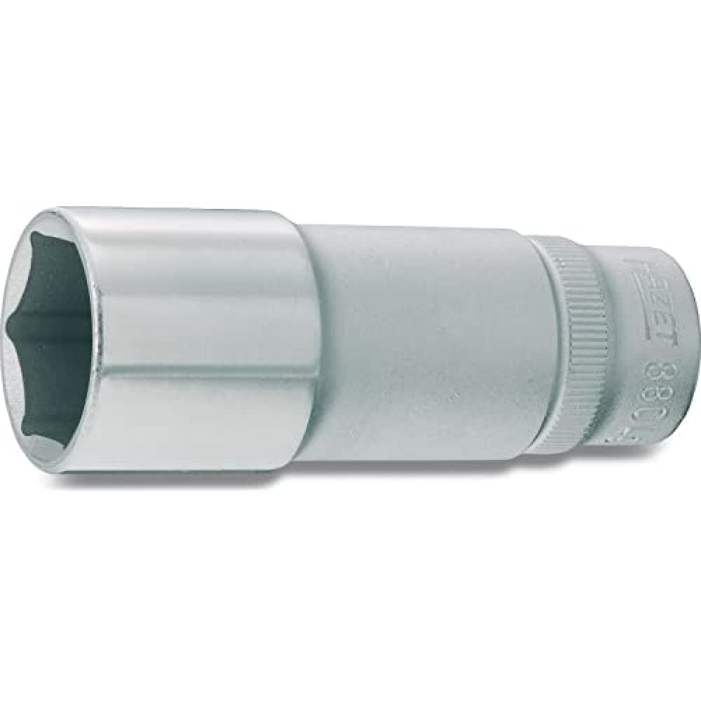 HAZET 880LG-13 54 mm 6-Point Traction Profile Socket - Chrome-Plated/Polished