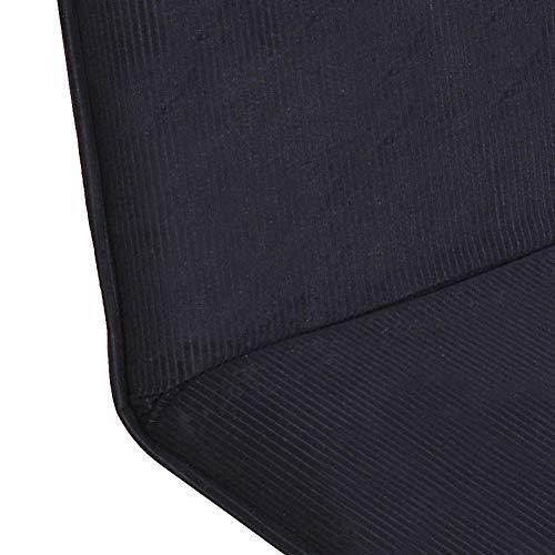 Sundale Outdoor Indoor Oversized Adjustable Soft-Brushed Polyester Cord Five-Position Multiangle Floor Chair, 21.65(L) x 22.44(W) x 21.65(H) Inch, Dark Navy Blue - Thumbnail 7