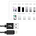 Lightning Cable, Basse 4 Pack [3FT 6FT 6FT 10FT] Nylon Braided Charging Cable Lightning to USB Charge Cord for iPhone X/8/8 Plus/7/7 Plus/6s Plus/6s/iPad/iPod and More (Black White)