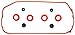 Magnum VS25019 MaxDry Valve Cover Gasket Set