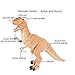O.B Toys&Gift RC Walking Dinosaur Toy Tyrannosaurus Rex w/ Roar Sounds , Head Shakes & LED Lights , Remote Control Kids Dinosaur T-Rex