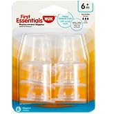 Gerber First Essentials Silicone Nipples, Fast Flow, 6 ct