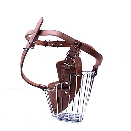 Lifeunion metal wire basket heavy duty dog mouth muzzle…