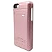Kujian iPhone 5s Case Charger External Battery Case Backup Charging Power Case 2200mAh with Kickstand LED Indicatiors Colors for iPhone 5/5S/5C/SE Rose Gold