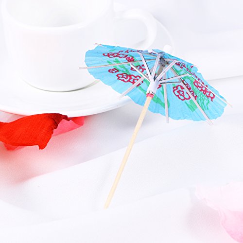 144 stuks Cocktail-schirmchen Hawaï parasol paraplu – Bild 6