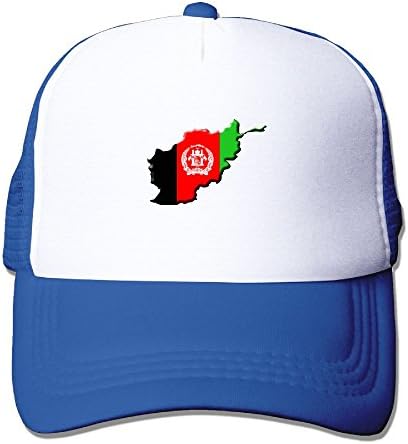 PJ090KA Custom Geek Unisex Flag Of Afghanistan Fishing Hats Royalblue