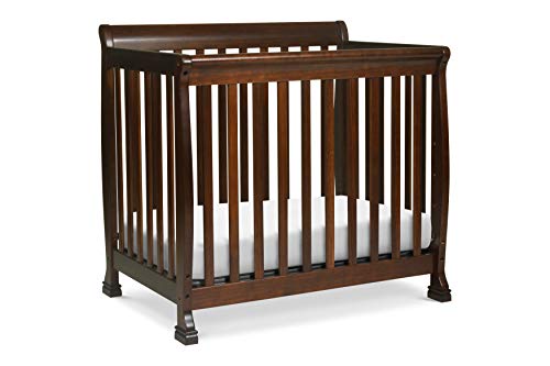 DaVinci Kalani 2-in-1 Mini Crib and Twin Bed, Espresso