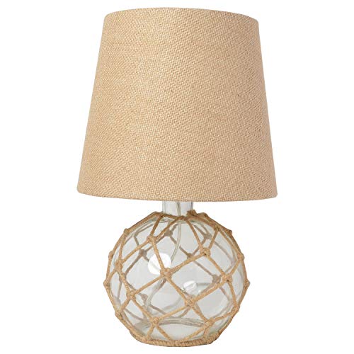Elegant Designs LT1050-CLR Nautical Table Lamp, Clear