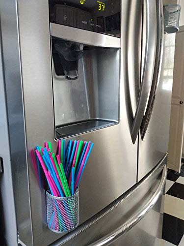 image for Ember Fox Magnetic Pen/Pencil Mesh Metal Basket/Holder/Container/Stora